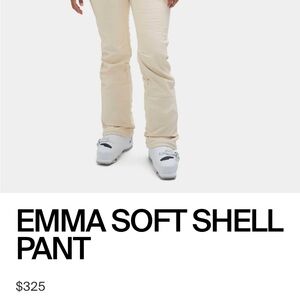 Emma Soft Shell Pant - Cream